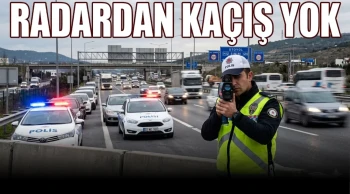 Emniyetin geniş kapsamlı radar denetiminde ceza yağdı.