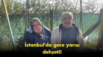 İstanbul'da korkunç olay: Yaşlı çiftin evi bir anda küle döndü