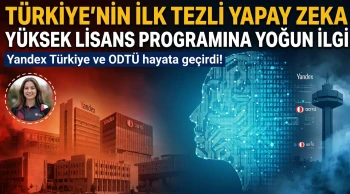 Türkiye'nin İlk Tezli Yapay Zeka Yüksek Lisans Programına Yoğun İlgi