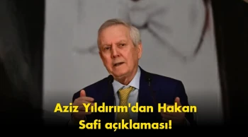 Aziz Yıldırım’dan Hakan Safi çıkışı: Gerçeklerle yaşasın