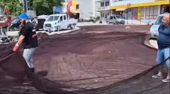 Marmara Denizi’nden Dev Hayalet Ağ Çıkarıldı