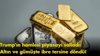 Trump'ın hamlesi piyasayı salladı, yatırımcı şokta: Altın ve gümüşte ibre tersine döndü!