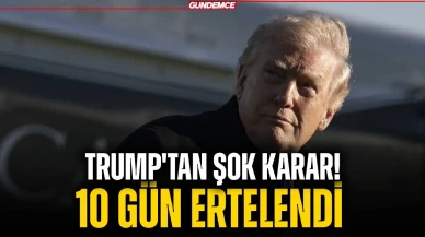 Trump'tan Şok Karar: İran Saldırısı 10 Gün Ertelendi