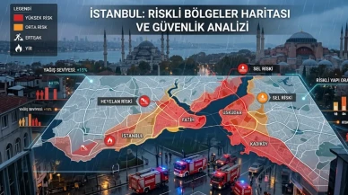 İstanbul risk haritası bir anda değişti: O ilçelere uyarı
