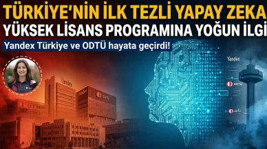 Türkiye'nin İlk Tezli Yapay Zeka Yüksek Lisans Programına Yoğun İlgi