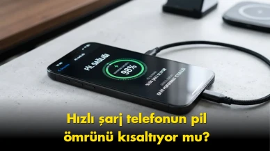 Telefonlarda hızlı şarj bir anda gündem oldu: Pil ömrünü bitiriyor mu?