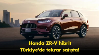 Honda ZR-V hibrit yeniden Türkiye'de satışta: İşte fiyatı