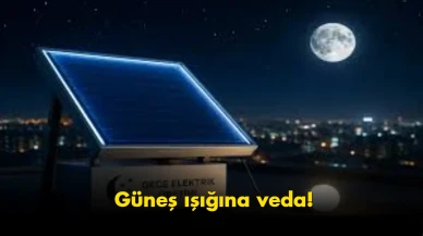 Enerji dünyasında devrim: Gece elektrik üreten panel yapıldı
