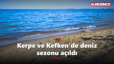 Kerpe ve Kefken'de deniz sezonu açıldı: Hafta sonu 31 derece, bir uyarı var