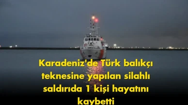 Karadeniz’de Türk teknesine saldırı: 1 ölü, 4 yaralı