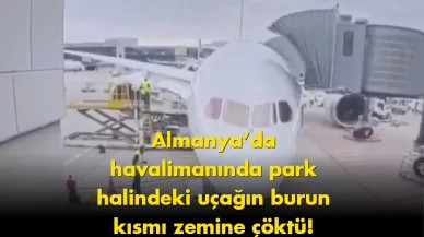 Almanya’da uçak kazası detayı ortaya çıktı: Burun kısmı çöktü