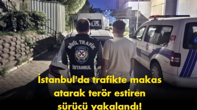 İstanbul’da trafikte makas atan sürücüye şok ceza geldi