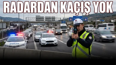Emniyetin geniş kapsamlı radar denetiminde ceza yağdı.
