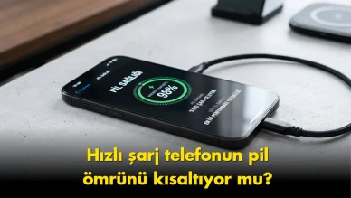 Telefonlarda hızlı şarj bir anda gündem oldu: Pil ömrünü bitiriyor mu?