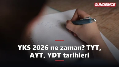 YKS 2026 ne zaman? TYT, AYT, YDT tarihleri ve giriş belgesi