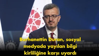 Dezenformasyon alarmı: Siyasetçi Duran'dan kritik uyarılar!