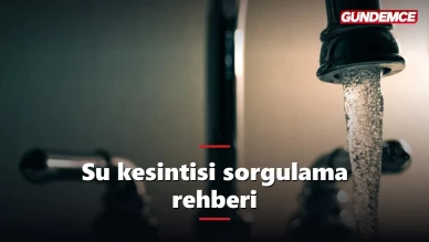 Kocaeli su kesintisi sorgulama rehberi: Sular neden kesildi, ne zaman gelir?