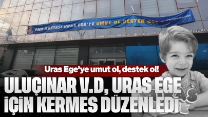 Uluçınar Vergi dairesi'nden Uras Ege'ye umut kermesi!