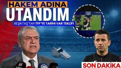 Beşiktaş şok karar aldı: TFF'ye tarihi VAR teklifi gündem oldu