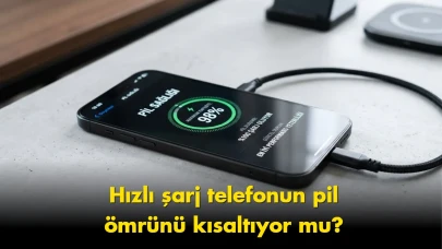 Telefonlarda hızlı şarj bir anda gündem oldu: Pil ömrünü bitiriyor mu?