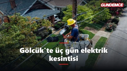 Gölcük'te üç gün sürecek elektrik kesintisi: Mahalleler açıklandı