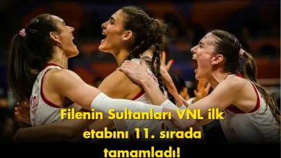 Filenin Sultanları için kötü haber: VNL’de sıralama değişti
