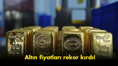 Altın fiyatları bir anda değişti: Gram ve kilo rekor kırdı