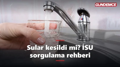 Kocaeli'de sular kesildi mi? İSU kesinti sorgulama rehberi