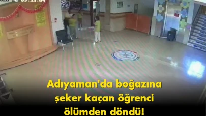Adıyaman’da nefes kesen anlar: Heimlich manevrası hayat kurtardı