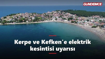Kerpe ve Kefken'e giden yazlıkçılara kötü haber: Elektrik yok