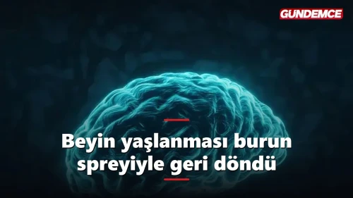 Bilim insanları beyin yaşlanmasını burun spreyiyle geri çevirdi