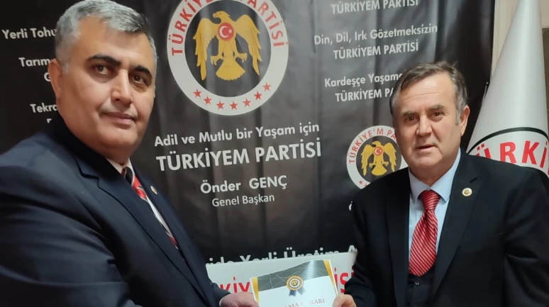 Türkiye’m Partisi’nden Tanju Özcan’a destek!