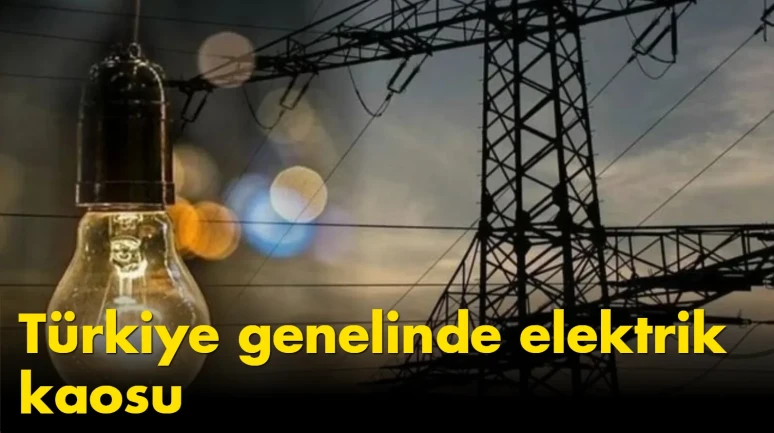 Türkiye genelinde elektrik kaosu: 8 saatlik kesintiler hayatı felç ediyor!