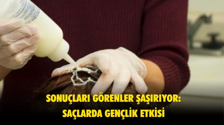 Beyaz saçlar için mucize yöntem: Kimyasal boyalara veda edin