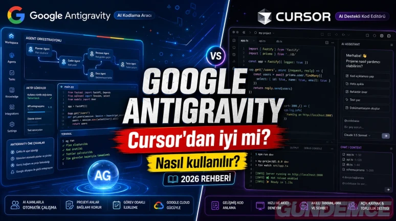 Google Antigravity nedir, nasıl kullanılır? Cursor’dan daha iyi mi? İşte farkları