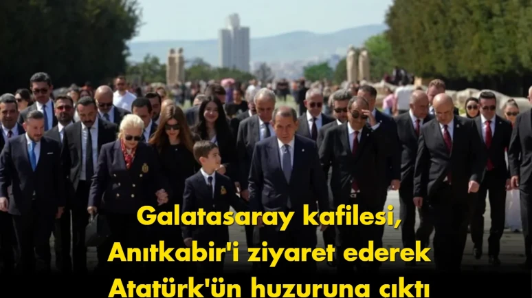 Galatasaray gündem oldu: Anıtkabir ziyareti çok konuşuldu