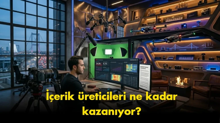 İçerik üreticileri ne kadar kazanıyor? Rakamlar şok etti