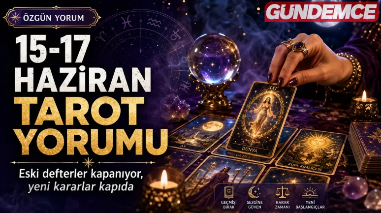15-17 Haziran Tarot Falı yorumu: Eski defterler kapanıyor, yeni kararlar kapıda
