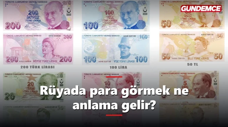 Rüyada para görmek ne anlama gelir? İşte tabiri