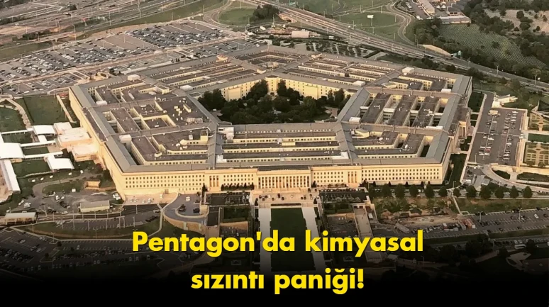 Pentagon'da kimyasal sızıntı panik yarattı: Personel tahliye edildi, güvenlik önlemleri arttı!