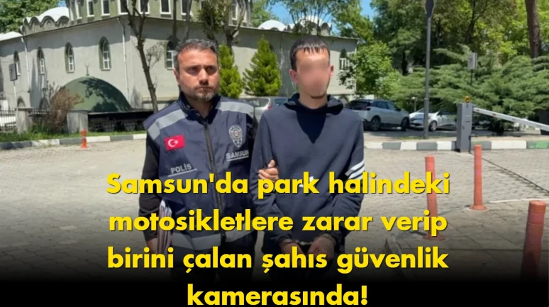 Samsun’da motosiklet hırsızlığı gündem oldu: Herkes aynı soruyu soruyor
