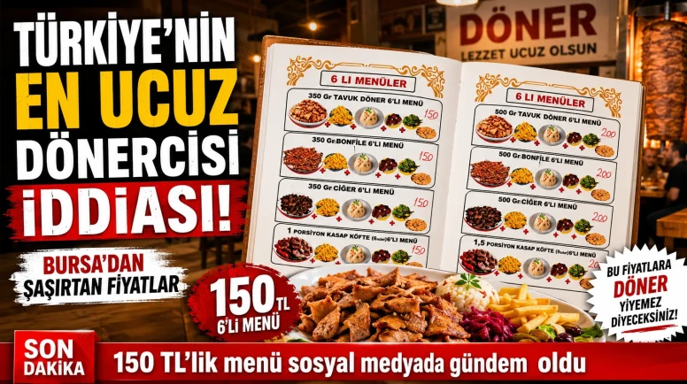 Türkiye’nin En Ucuz Dönercisi Hacıbey Döner: 150 TL’lik Menü Sosyal Medyada Gündem Oldu! Emirvici kimdir?