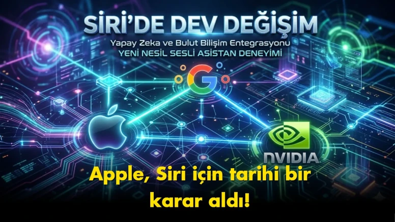 Apple’da devrim niteliğinde karar: Siri için Google şoku