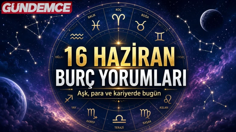 16 Haziran 2026 Salı: Günlük burç yorumları: Aşk, para ve kariyerde burçları neler bekliyor?