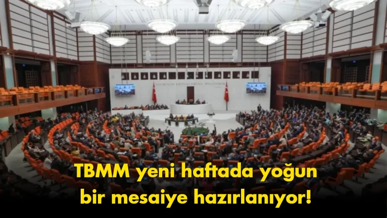 TBMM’de mesai başlıyor: İşte yeni haftanın sıcak gündemi